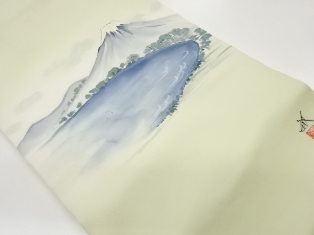 JAPANESE HIRAKI NAGOYA OBI / MT. FUJI / ARTIST WORK